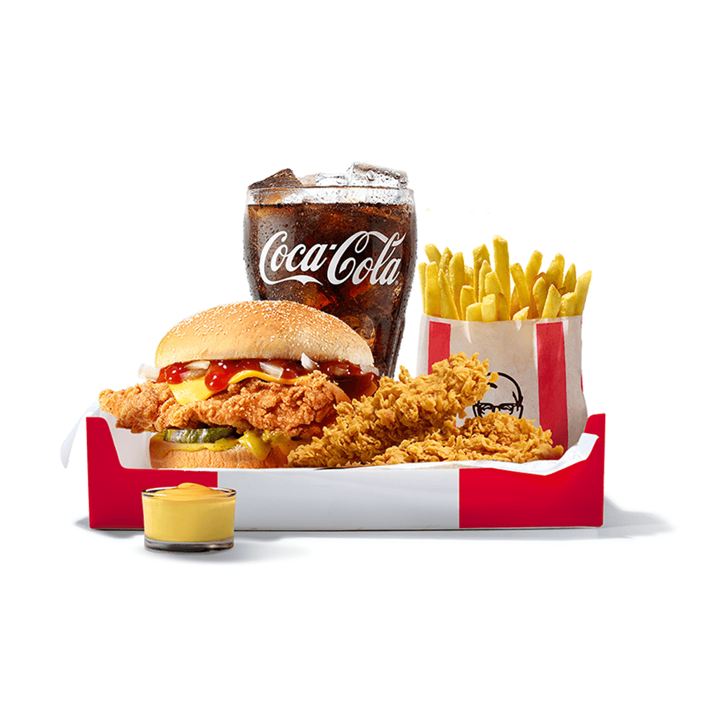 KFC Чизбургер бокс